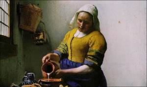 Vermeer (The Milkmaid)