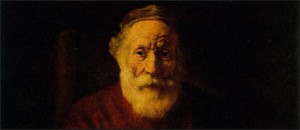 Rembrandt, Portrait of Old Man in Red (Hermitage, Saint-Petersburg)
