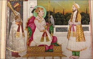 Jahangir Seated on His Throne